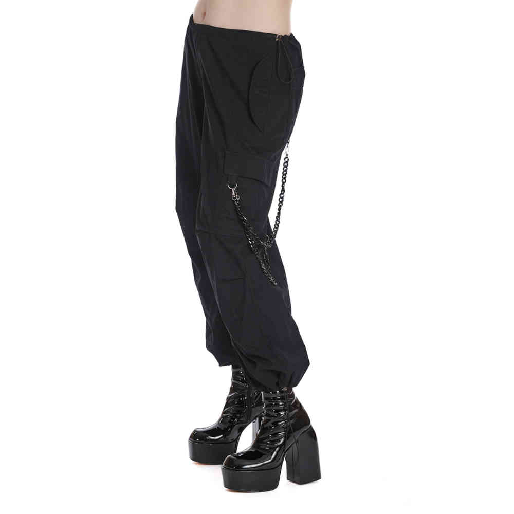 Banned - Riotus Broek rechte pijpen - Zwart